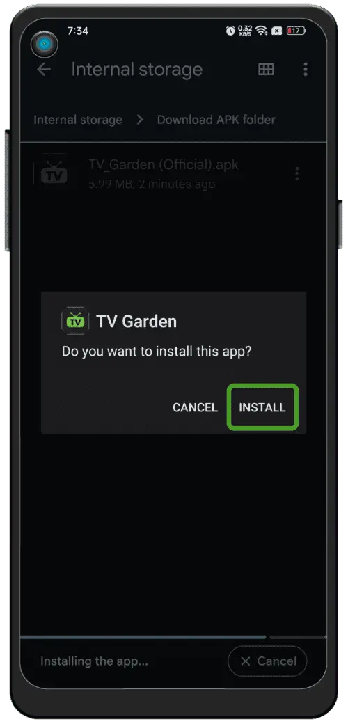 Instalar y Abrir POTV